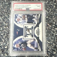2005 Playoff Honors Touchdown Tandems Tom Brady Deion Branch #TT-14 PSA 9 MINT picture
