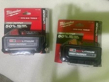 2 Pack New Milwaukee 48-11-1880 M18 HIGH OUTPUT 18V 8Ah XC8.0 Cordless Battery picture