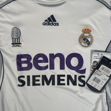 Real Madrid Football Shirt 2006 2007 adidas Home Mens Large BNWT Genuine 60879 picture