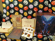 Baldur's Gate 3 BG3 PC Collector's Edition box art book map cards sticker's cert picture