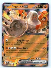 TCG ~ Regirock ex 101/182 ~ English Near Mint picture