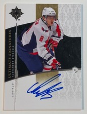 2009-10 UD Ultimate Collection ALEXANDER OVECHKIN Auto Autograph picture