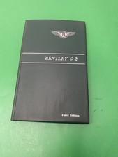Vintage Bentley S2 Owner's Manual /Handbook (Third Edition) picture