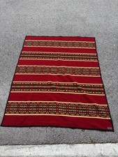 Vintage 1940s(?) Pendleton Beaver State Camp Blanket Trade Blanket Native Indian picture