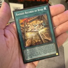 Ragged Records of Rites CORI-EN062 Super Rare 1st Ed NM YuGiOh picture