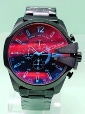 Amazing Diesel 10 Bar ''ONLY THE BRAVE'' Chronograph Quartz Men's Wrist Watch picture
