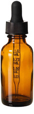 80 Pcs 60ml [2 oz] AMBER Boston Round Bottle  Dropper with Graduated Marks picture