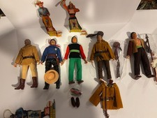 Lot Of 5 MEGO Rare Set 8 inch ACTION  figures WESTERN SUPER HEROES picture