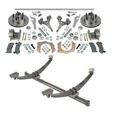 46 Inch Gasser Fits Chevy Axle/Spindle/Brake Kit 5 on 4-3/4 GM Bolt Pattern picture