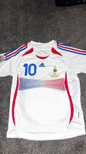 Retro France Zidane #10 2006 World Cup Final Jersey picture