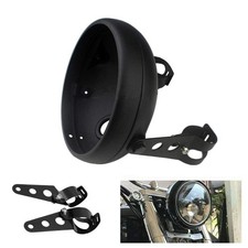 7 Inch Motorcycle Headlight Housing Bracket Headlamp Shell 7