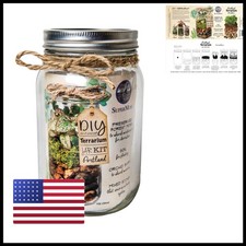 SuperMoss Portland DIY Mason Jar Terrarium Kit picture