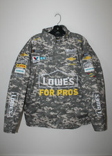 New Jimmie Johnson #48 Lowe's camouflage NASCAR twill cotton jacket men's XXL picture