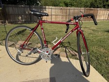 Vintage Bianchi Eros Road Bike Campagnolo Equipped Cro-Mo Lugged Made in Italy picture