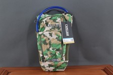 CamelBak Mini M.U.L.E. Hydration Pack Kids 5L Backpack Green Camo Outdoor Bike picture