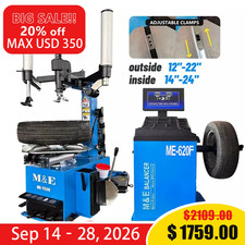M&E Tire Changer Machine Tires Machine ME-T530-Z Wheel Balancer ME-620F On Sale picture