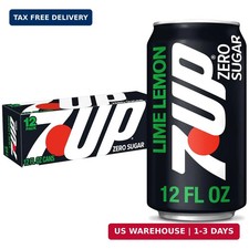 Zero Sugar 7-Up Soda, 12 Oz., Pack of 12 picture