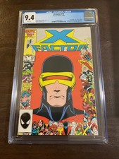 1986 Marvel X-FACTOR #10 Graded CGC 9.4 NM 1st Appearance Prism WHITE PAGES picture