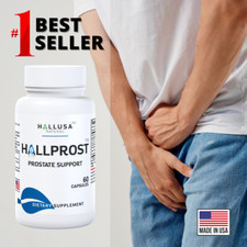 HALLPROST - Inflamed Prostate, Prostatitis, BPH, Urinary Function - 60 Capsules picture