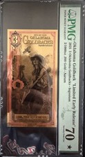 2025 Oklahoma $3 Goldback PMG 70 Limited Early Release (70 Gem Uncirculated) picture