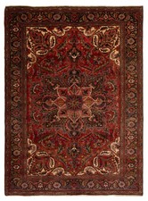 Vintage Traditional Hand-Knotted Area Rug 6'11