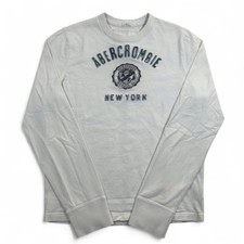 Vintage y2k Abercrombie & Fitch Long Sleeve Muscle Shirt New York Size Large picture