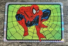 Vintage SPIDER-MAN Prism Vending Machine Sticker Marvel Comics 1990s picture