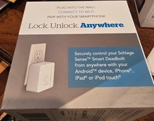 SCHLAGE BR400 Sense Wi-Fi Adapter (2.4GHz WiFi Only) | Works With SCHLAGE Sense picture