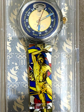 VTG Automatic swatch watch Stockholm 1912 SAZ103 Olympic Special Edition 1996 picture