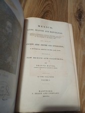1851 Mexico, Aztec, Spanish & Republican By B. Mayer A2 picture
