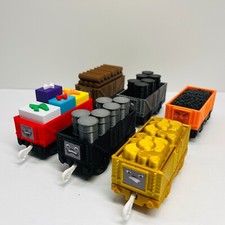 Trackmaster Six TROUBLESOME CARGO Trains Custom Made for Thomas Tomy Tracks picture