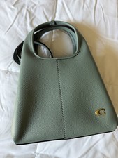 Coach Lana Shoulder Bag 23 , Detachable Adjustable Strap, Gold HW Sage picture