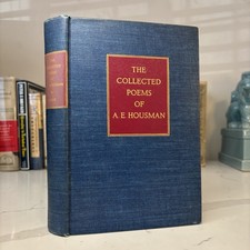 1942 - A. E. Housman THE COLLECTED POEMS OF A. E. HOUSMAN Bob Thomas Ex Libris picture