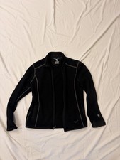 Kuhl Women’s Full Zip Up Jacket  Alfpaca Fleece Brown Soft Size Medium picture