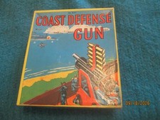 Baldwin TOY Cannon Working 1930's Wood Metal Shoots 10-15 FT Gatling Gun Vintage picture