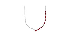 Velours de la Reine, Ruby & Diamonds Necklace picture