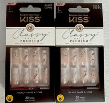 Kiss Classy Premium Long Nails Csp03 Design - Set Of 2 picture