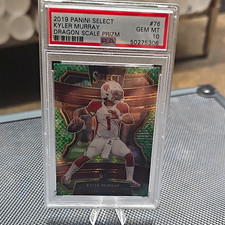 Panini 2019 Select Concourse Kyler Murray RC #76 Dragon Scale Prizm /88 PSA 10 picture