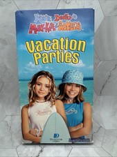 You're Invited to Mary Kate & Ashley's Vacation Parties VHS RARE SLIPCOVER WB FS picture