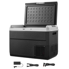 Uimoso 12V Portable Car Fridge Freezer 52.8QT Electric Cooler for Outdoor Trips picture