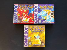 NEW Pokémon Red/Blue/Yellow GBC Box Set. No Manuals. Tested & Saves FAST SHIP picture