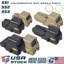 551 552 553 Holographic Red Green Dot Reflex Sight Scope Tactical Hunting 20mm picture