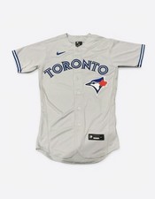 Nike Authentic Toronto Blue Jays Blank Elite On-Field gray Jersey Size 40 NWOT picture