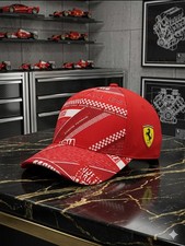 [Special Sale] Puma Ferrari SF Logo Racing Cap Hat Red NWT picture