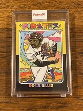 2021 Topps Project 70 - 1975 Topps Baseball Dock Ellis #184 1975 Topps Baseball picture