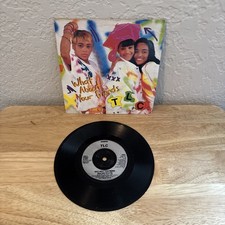 TLC What About Your Friends GERMAN 7” Vinyl Single Record Original Pressing VG+  picture