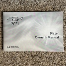 2021 Chevrolet Blazer Owner’s Manual picture