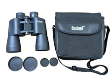 Bushnell PowerView 16x50 Porro Prism Fully Coated Binoculars w/ Case, Caps picture
