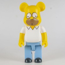 Bestselling Bearbrick 400% The Simpsons Doll 11 inch Figure Office Desk Ornament picture