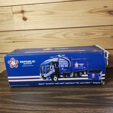 Republic Services Mack TerraPro Front Loader Garbage Truck picture